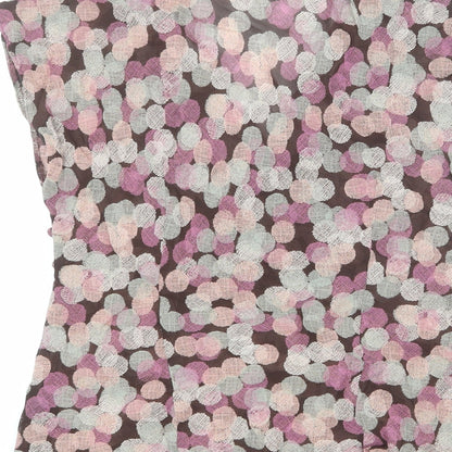 Womens UK Size 12 Marks and Spencer Multicoloured Basic Blouse