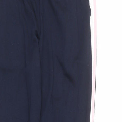 Kaffe Womens Blue Viscose Jogger Trousers Size S L30 in Regular
