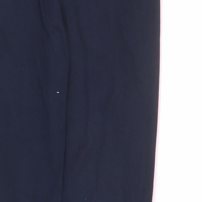 Kaffe Womens Blue Viscose Jogger Trousers Size S L30 in Regular