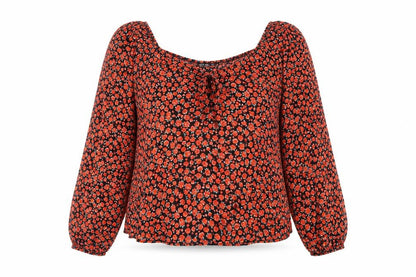 Womens UK Size 20 Nasty Gal Multicoloured Basic Blouse