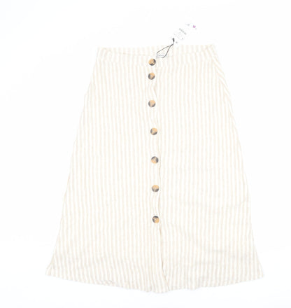 Womens UK Size L Stradivarius A-Line  Skirt