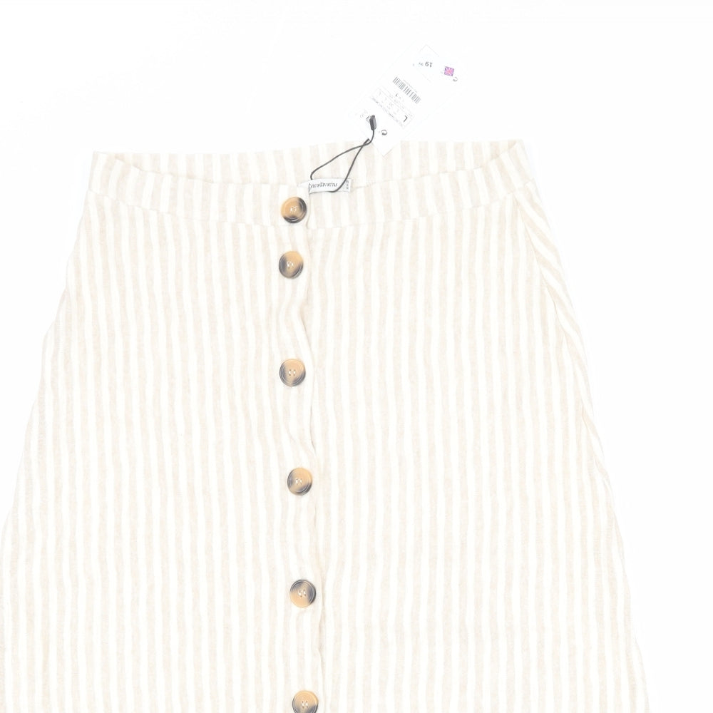 Womens UK Size L Stradivarius A-Line  Skirt