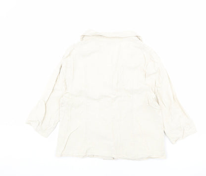 Womens UK Size 14 EWM Beige Jacket