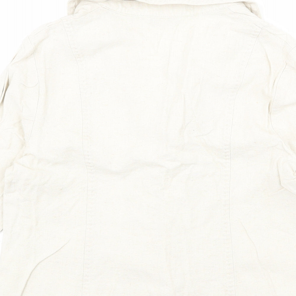 Womens UK Size 14 EWM Beige Jacket