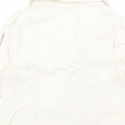 Womens UK Size 14 EWM Beige Jacket