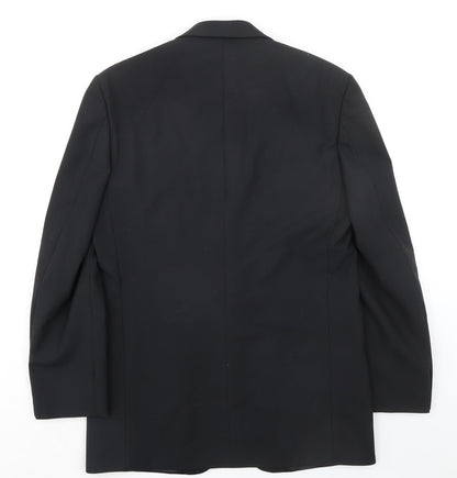Mens UK Size 38 Marks and Spencer Regular Black Suit Jacket