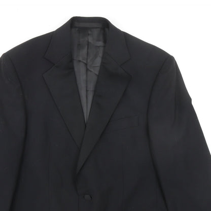 Mens UK Size 38 Marks and Spencer Regular Black Suit Jacket