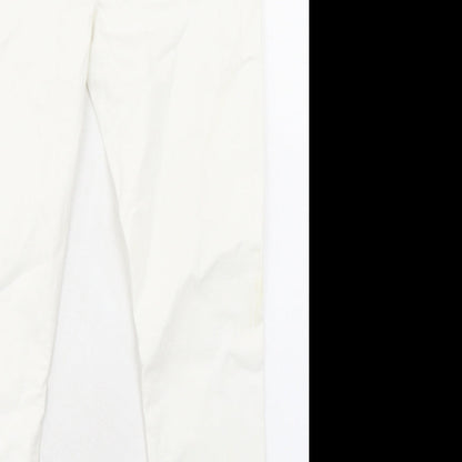 Womens UK Size 12 Marks and Spencer Regular Fit Skinny White Jeans