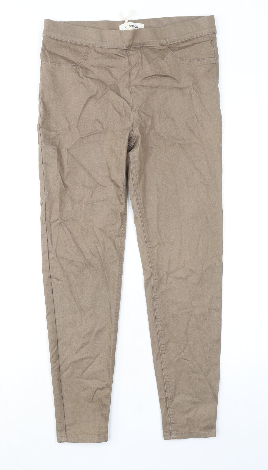 Womens UK Size 30 in Marks and Spencer Regular Fit  Beige Trousers