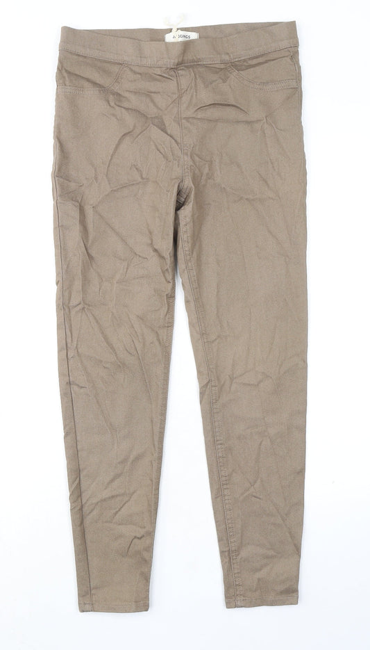 Womens UK Size 30 in Marks and Spencer Regular Fit  Beige Trousers