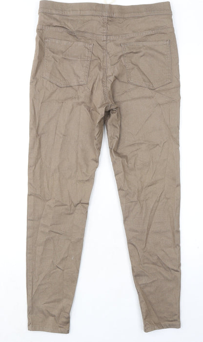 Womens UK Size 30 in Marks and Spencer Regular Fit  Beige Trousers