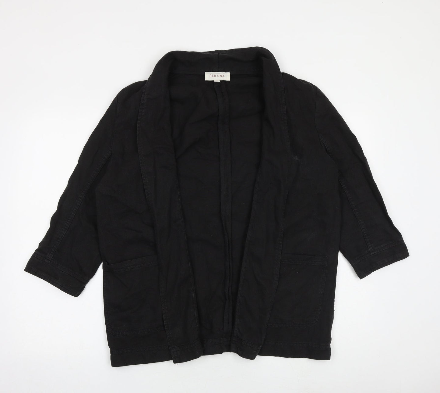 Womens UK Size 10 Per Una Black Jacket