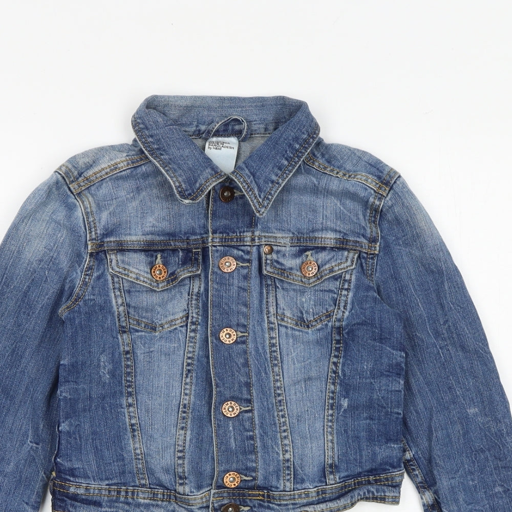 Womens UK Size 6 H&M Blue Jacket