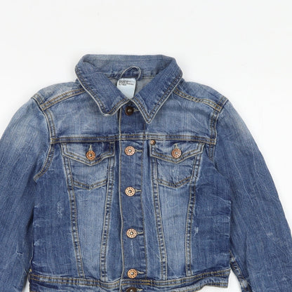 Womens UK Size 6 H&M Blue Jacket
