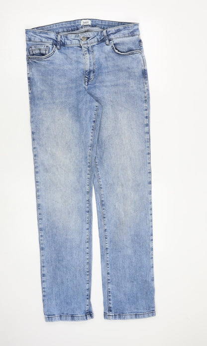 Mens UK Size 31 in Saint Tropez Clothing Regular Fit Straight Blue Jeans