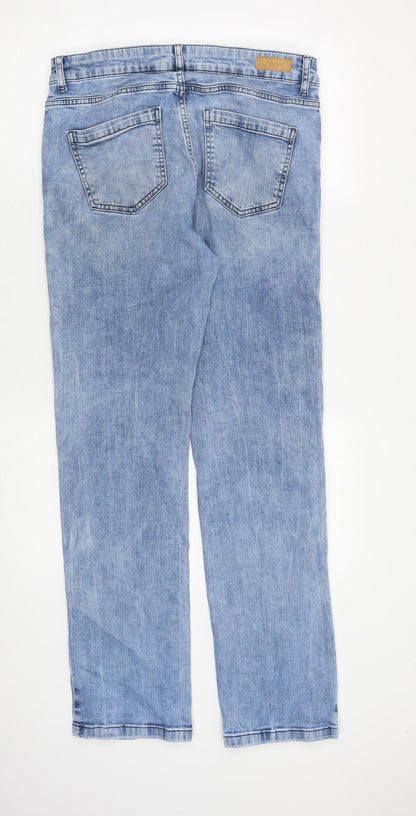 Mens UK Size 31 in Saint Tropez Clothing Regular Fit Straight Blue Jeans