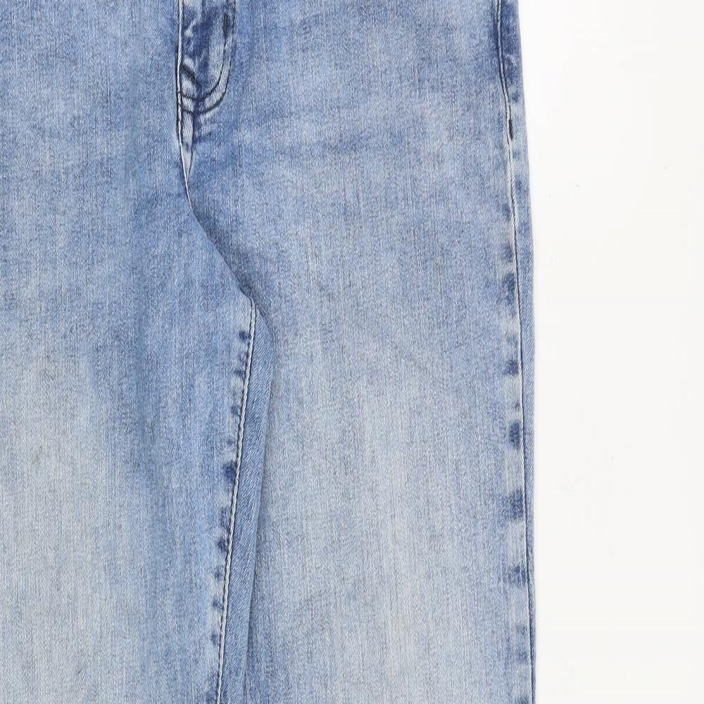 Mens UK Size 31 in Saint Tropez Clothing Regular Fit Straight Blue Jeans