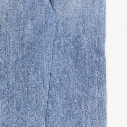 Mens UK Size 31 in Saint Tropez Clothing Regular Fit Straight Blue Jeans