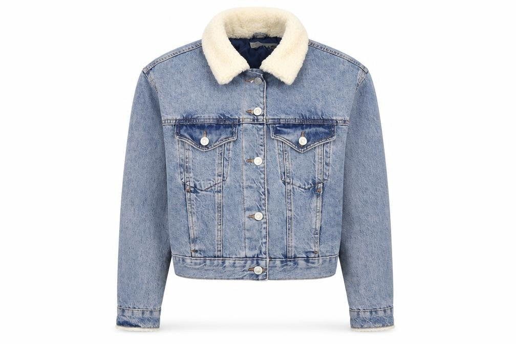 Womens UK Size 10 Topshop Blue Jacket