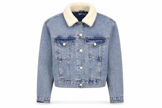 Womens UK Size 10 Topshop Blue Jacket