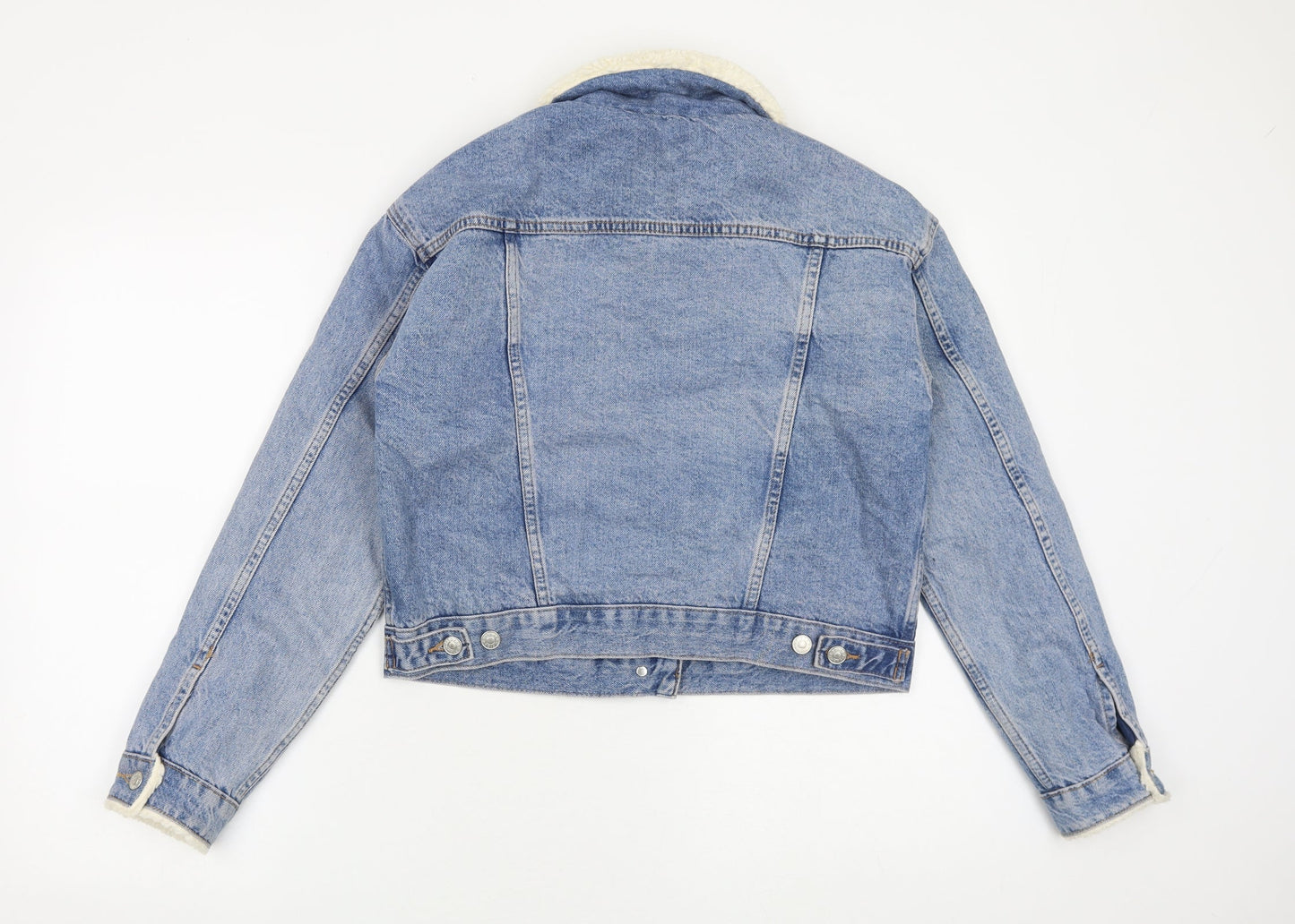 Womens UK Size 10 Topshop Blue Jacket