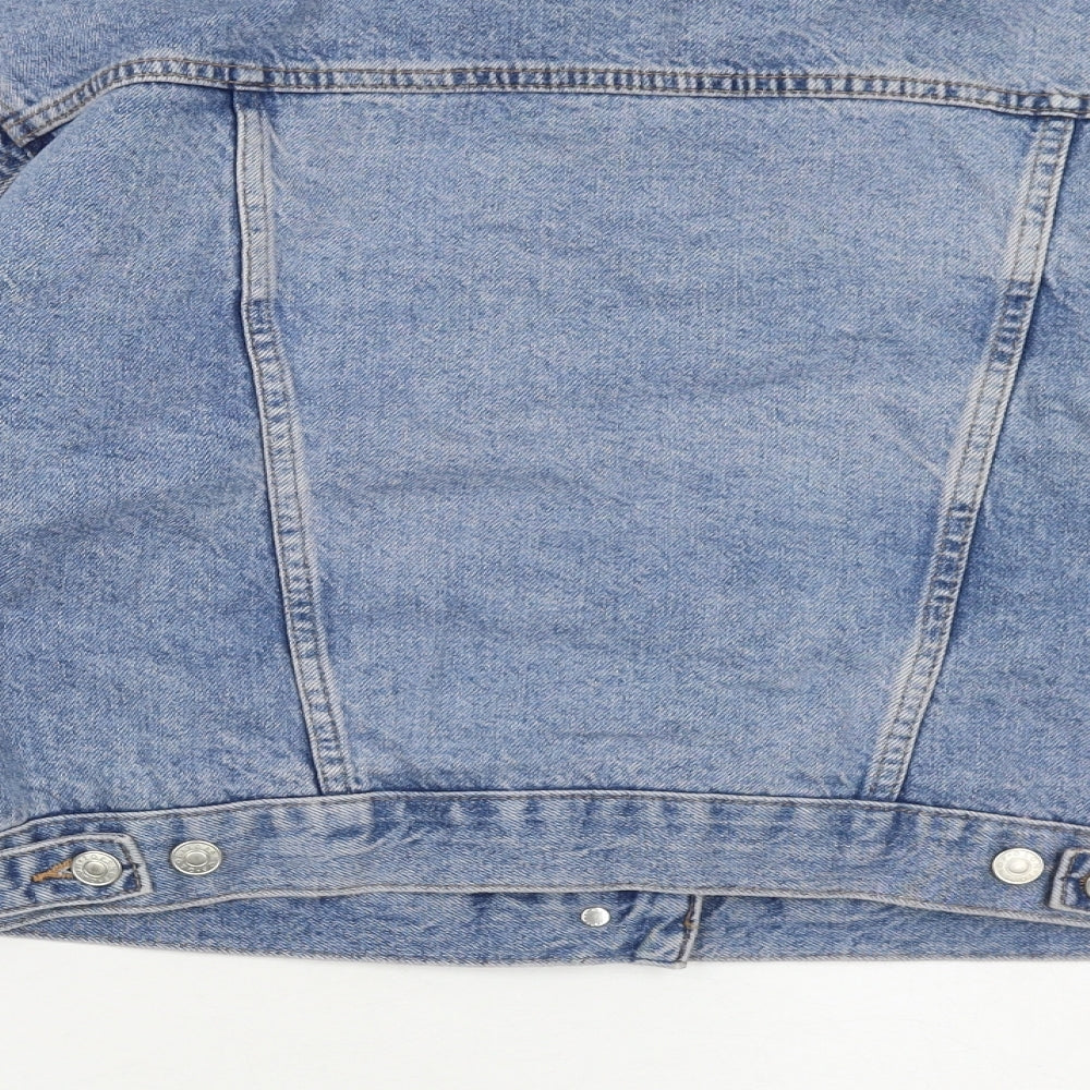 Womens UK Size 10 Topshop Blue Jacket