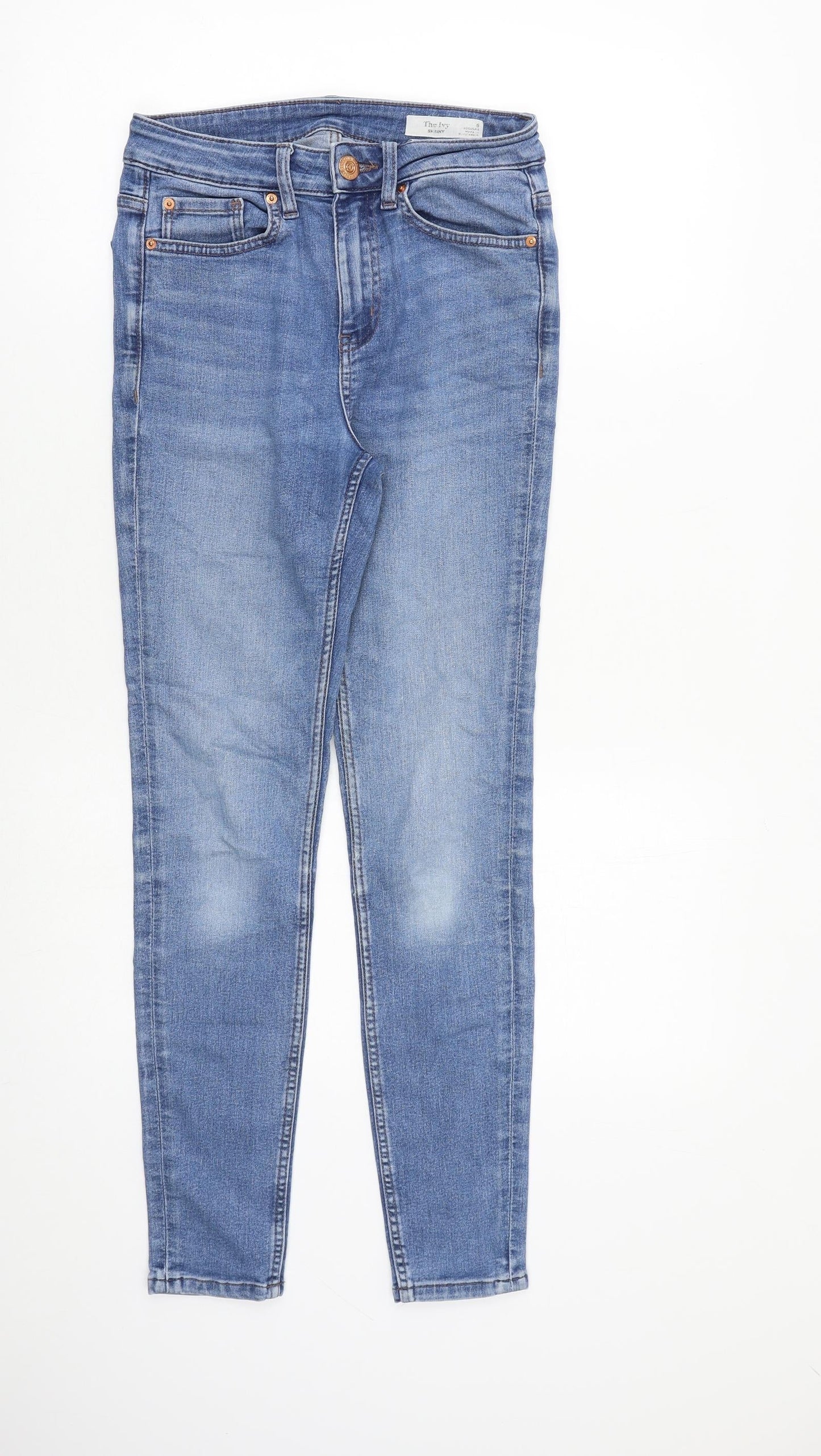 Womens UK Size 6 Marks and Spencer Slim Fit Skinny Blue Jeans
