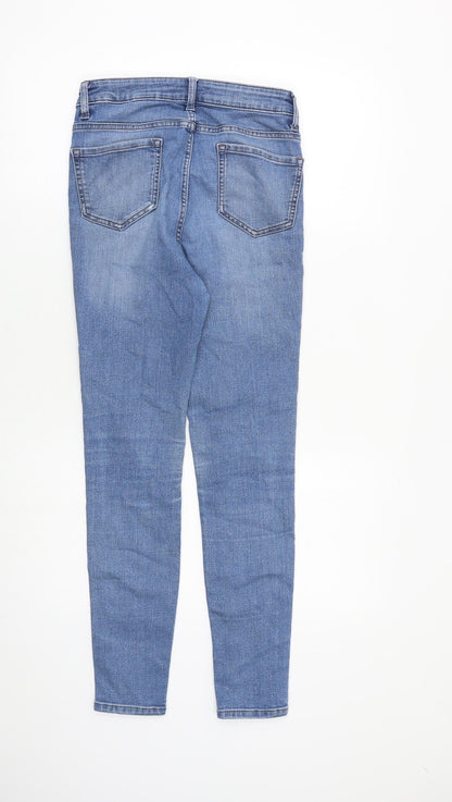 Womens UK Size 6 Marks and Spencer Slim Fit Skinny Blue Jeans