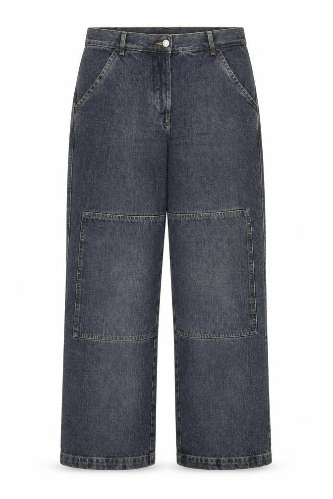Womens UK Size 12 H&M Regular Fit Straight Blue Jeans