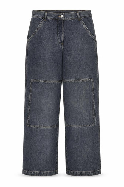 Womens UK Size 12 H&M Regular Fit Straight Blue Jeans