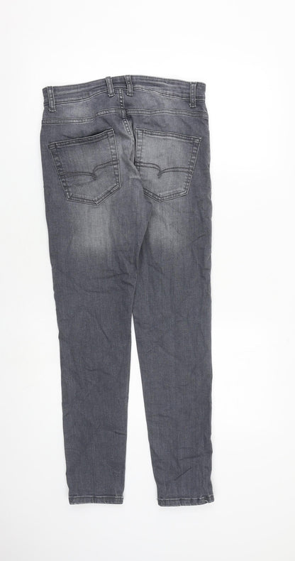 Mens UK Size 28 in NEXT Slim Fit Tapered Grey Jeans