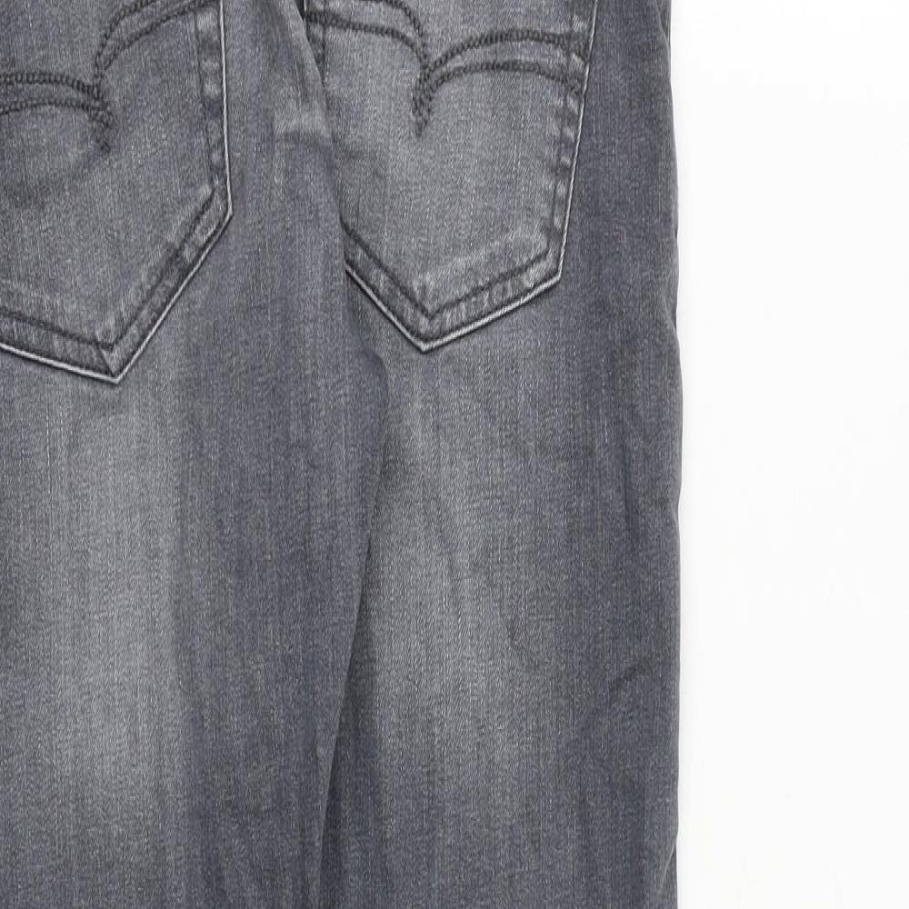 Mens UK Size 28 in NEXT Slim Fit Tapered Grey Jeans