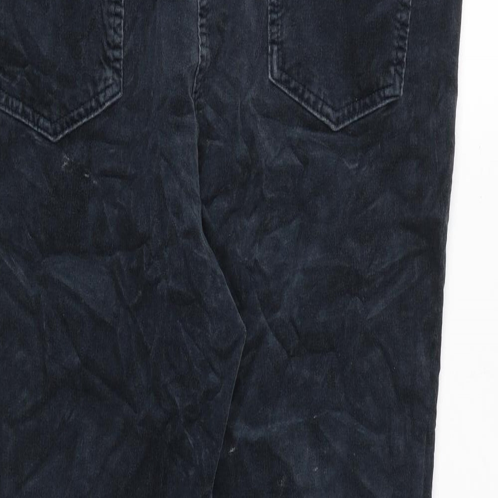 Womens UK Size 16 Marks and Spencer Regular Fit  Blue Trousers
