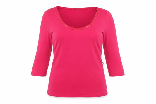 Womens UK Size 14 Autograph Pink Basic T-Shirt