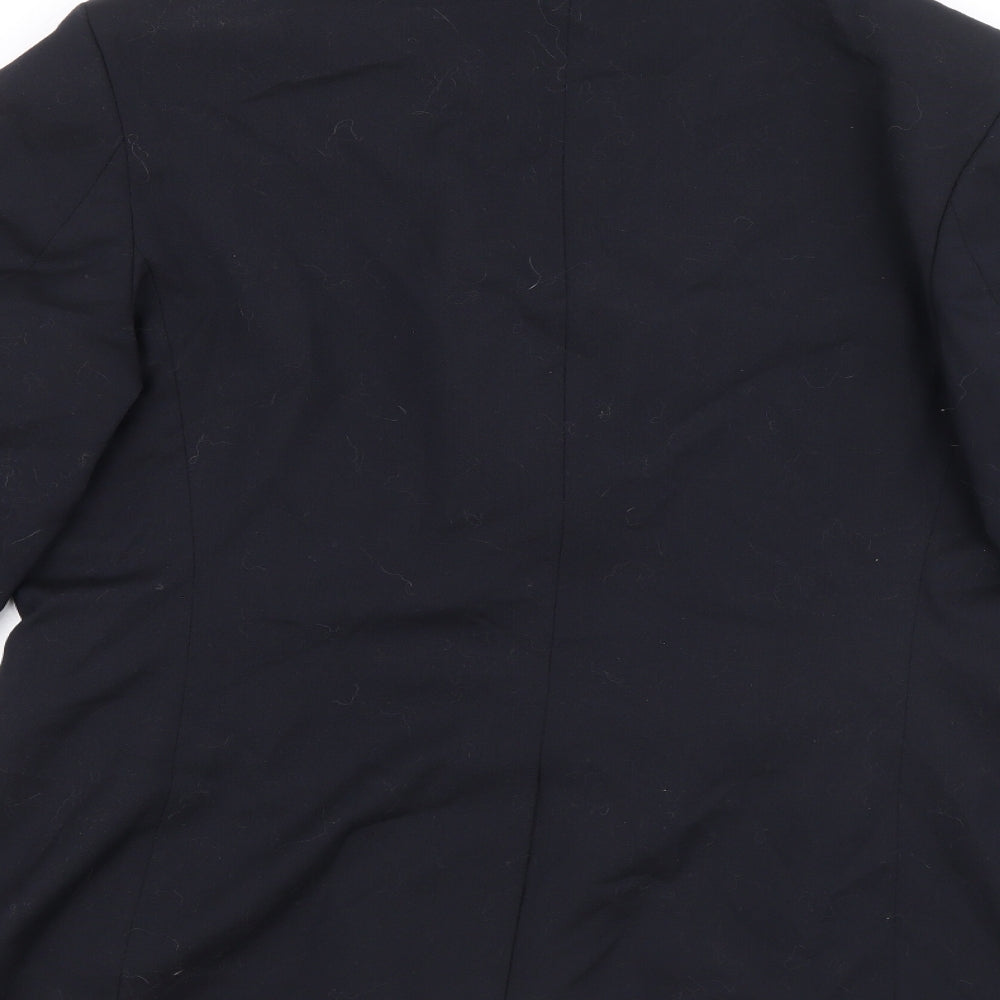Mens UK Size 44 Brook Taverner Regular Black Suit Jacket