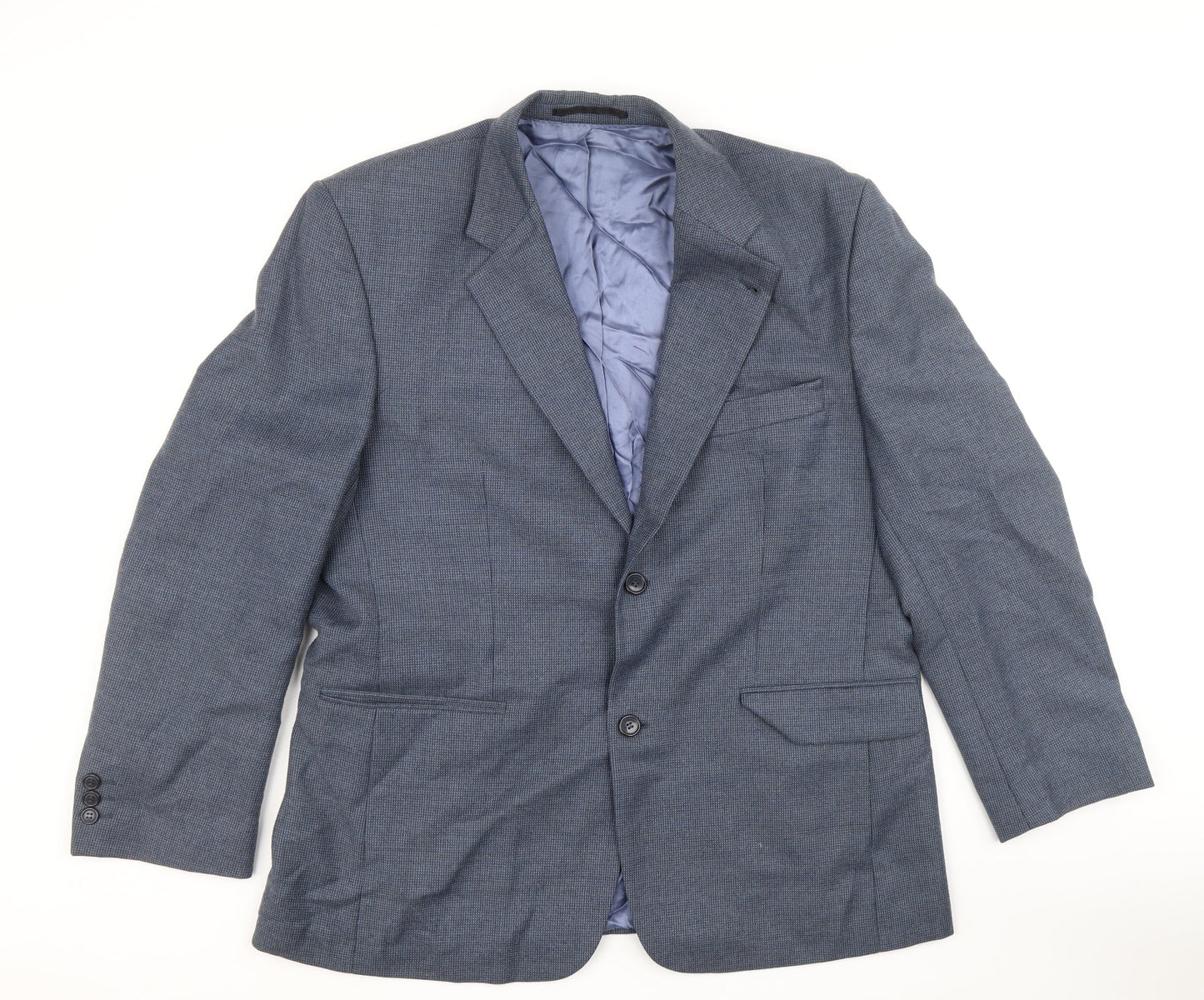 Mens UK Size 42 Skopes Regular Blue Suit Jacket