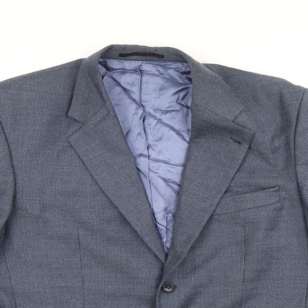 Mens UK Size 42 Skopes Regular Blue Suit Jacket