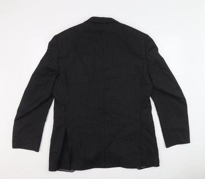 Mens UK Size 42 Marks and Spencer Regular Black Suit Jacket