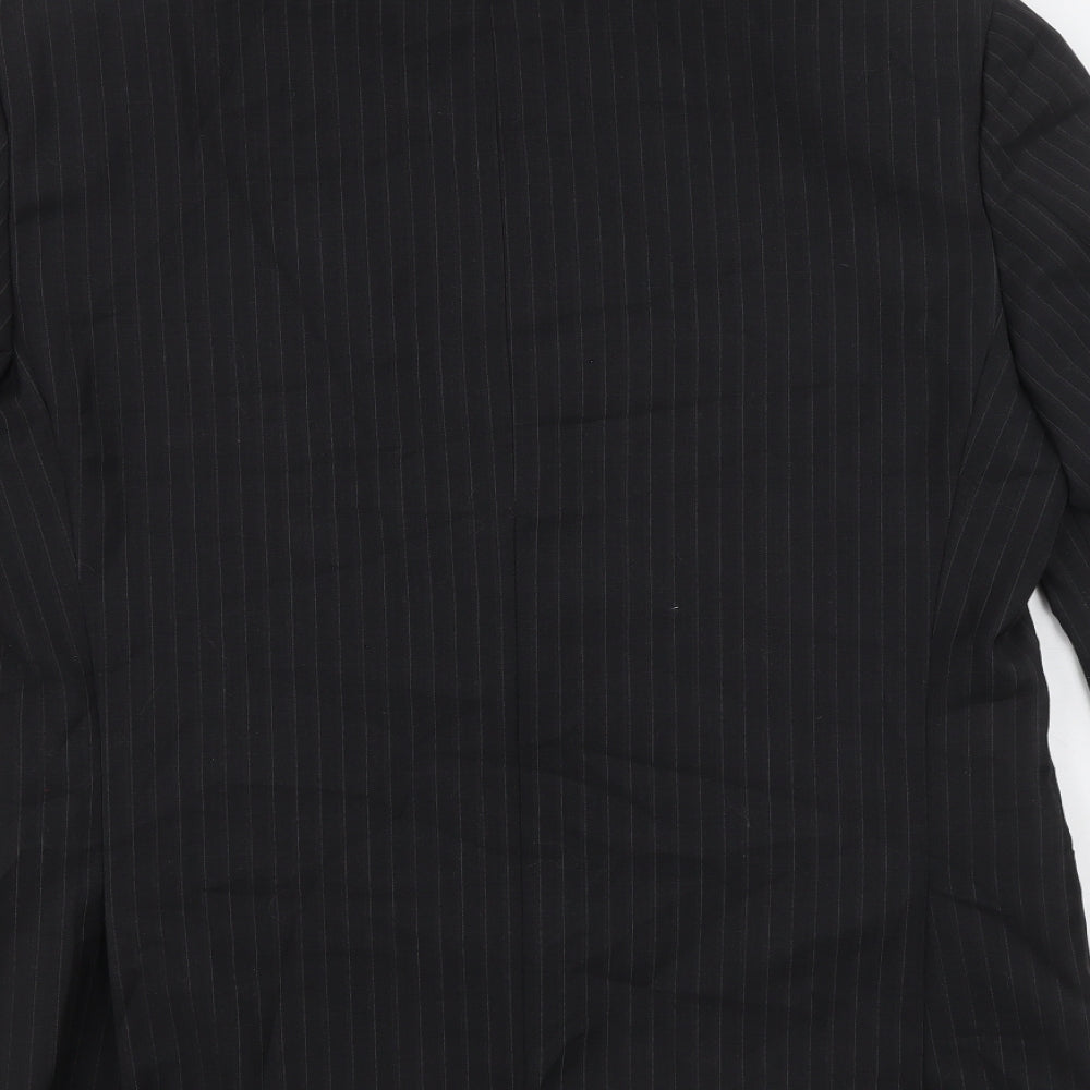 Mens UK Size 42 Marks and Spencer Regular Black Suit Jacket