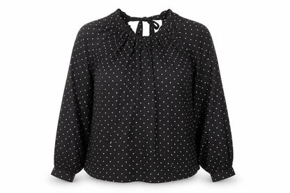 Womens UK Size 12 Marks and Spencer Black Basic Blouse
