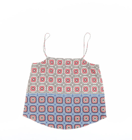 Womens UK Size 10 Topshop Multicoloured Camisole Tank