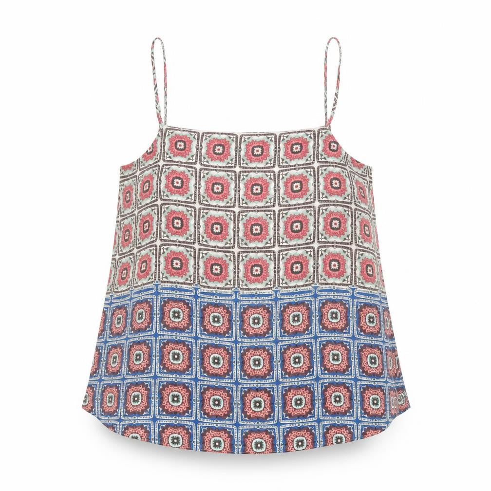 Womens UK Size 10 Topshop Multicoloured Camisole Tank