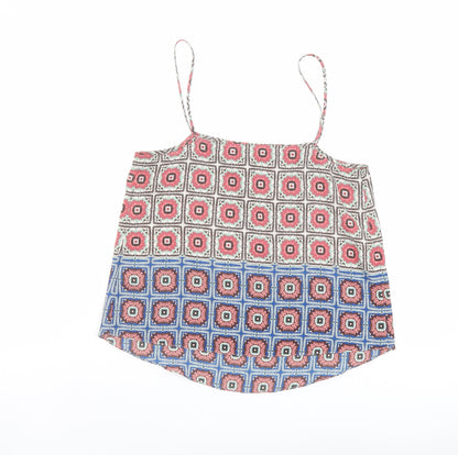 Womens UK Size 10 Topshop Multicoloured Camisole Tank