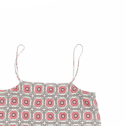 Womens UK Size 10 Topshop Multicoloured Camisole Tank