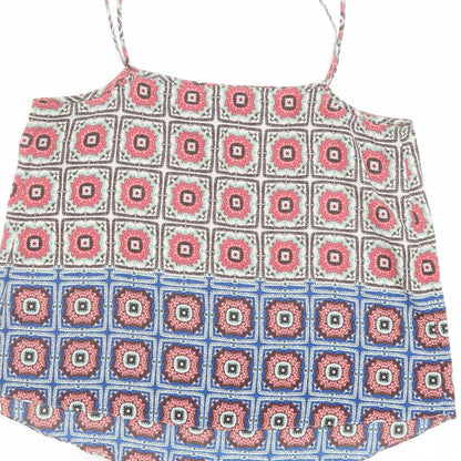 Womens UK Size 10 Topshop Multicoloured Camisole Tank