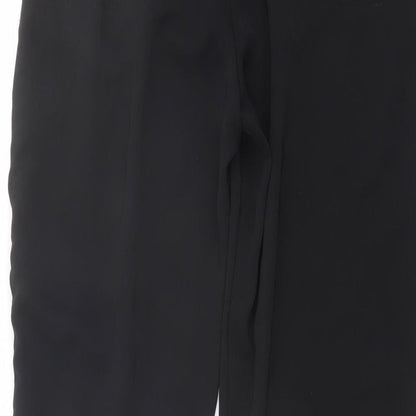 Womens UK Size 10 ASOS Regular Fit  Black Trousers