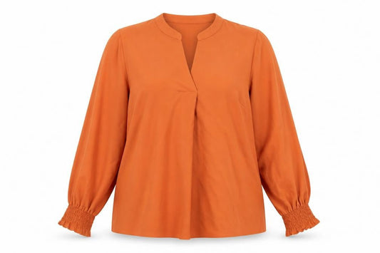 Evans Womens Pink Polyester Basic Blouse Size 18 V-Neck