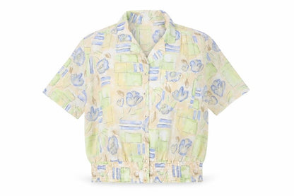 Womens UK Size 18 First Avenue Multicoloured Basic Button-Up