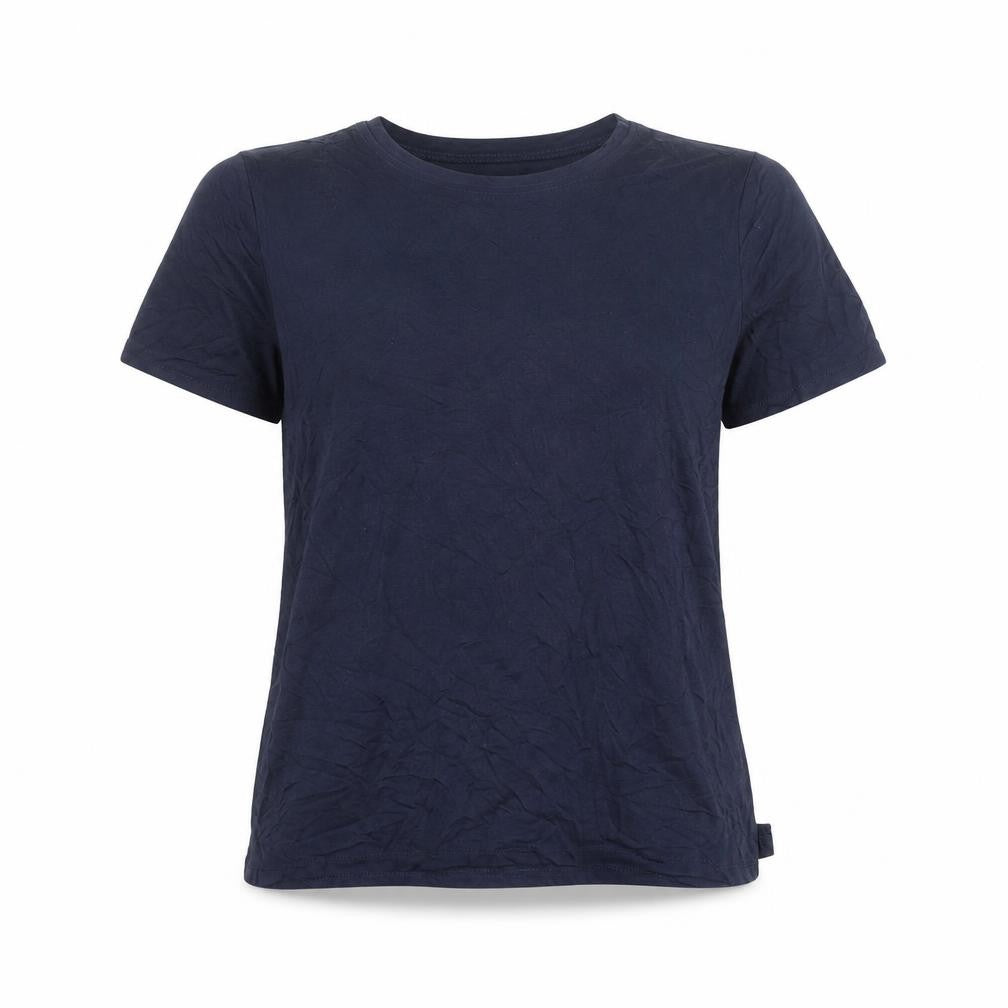 Womens UK Size S Oasis Blue Basic T-Shirt