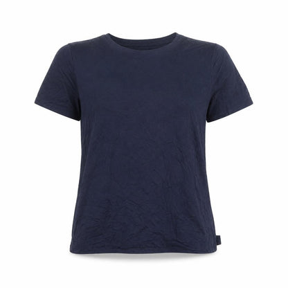 Womens UK Size S Oasis Blue Basic T-Shirt